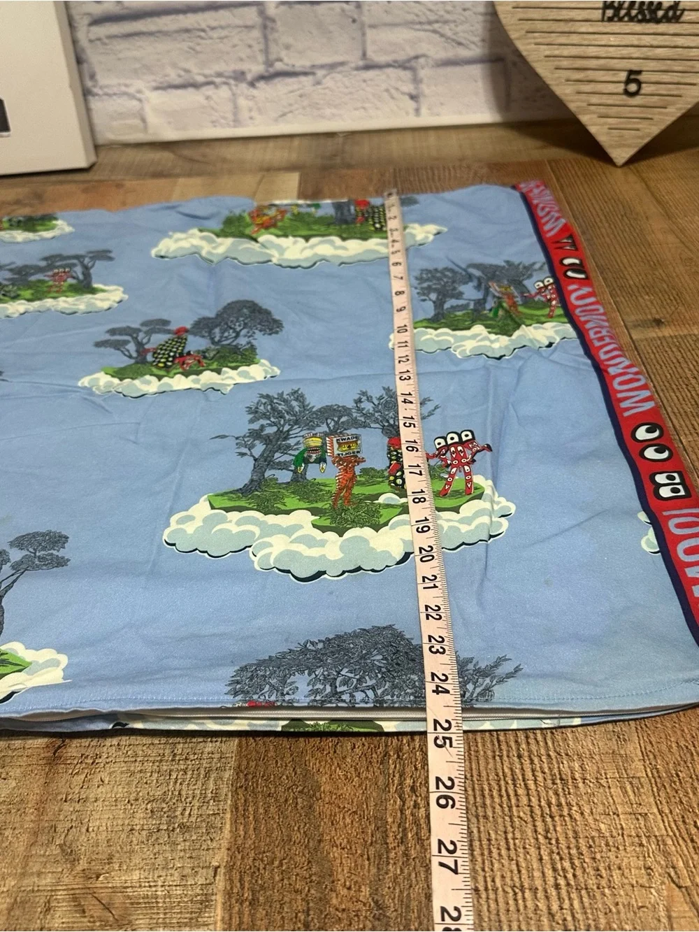 IKEA x Walter Van Beirendonck Glodande Limited Blue Wondermooi Pillow Case